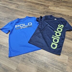 Polo Ralph Lauren and Adidas Athletic Performance Shirts | Size Small | Bundle 2